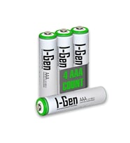 I-Gen Batteries 4 Adet 650 Mah AAA Şarj Edilebilir Pil, Yüksek Kapasite 1.2V Nimh Kalem Pil AAA