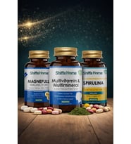 ShiffaHome Enerji Arkadaşları Set 2 Magnefull Magnezyum 60 tablet + Multivitamin & Multimineral + Sp
