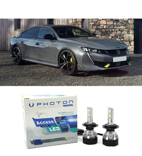 Peugeot 508 Uzun Far Ampulü H7 Access Yeni Seri Beyaz 2018-2023