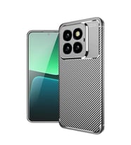 Mi 14T Pro Kılıf Auto Focus Karbon Kapak - Gri