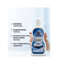 Robot Süpürge Deterjanı & Mop Temizleme Sıvısı 500 ml 50 Kullanım - Beyaz Sabun Temizlik Suyu