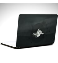 Dağ Minimal Laptop Sticker 13 İnch (34X24CM)