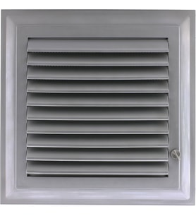 Lexroo Menfez Banyo Wc Tuvalet Havalandırma Plastik Panjur Gri 45x65 CM