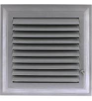 Lexroo Menfez Banyo Wc Tuvalet Havalandırma Plastik Panjur Gri 45x65 CM
