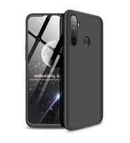 Realme 5 Kılıf Zore Ays Full Koruma Kılıf (Siyah)
