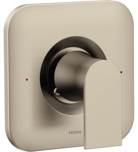 Moen T2471Bn Genta Posi-Temp Pressure-Balancing Modern Valve Trim, Valve Required, Brushed Nickel (Çok Renkli)