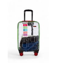 Bilik Deri 50 Cm Unisex Kabin Boy Valiz 10136-K