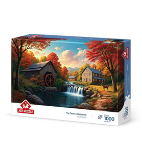 Art Puzzle Geyikli Şelale 1000 Parça Puzzle