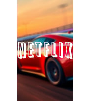 Netflix 20x6 Jdm Yazı Araba-motosiklet Cam Etiket Sticker Beyaz Renk