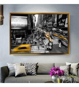 Altın Çerçeveli dekoratif tablo l80 (Gold)