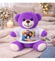 Kişiye Özel Fotoğraflı Peluş Ayıcık