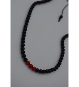 STONEAGE JEWELLERY Mercan ve Oniks Taşlı Kolye (Altın / Dore)