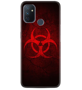OnePlus Nord N10 Kılıf Silikon Desen Virus 1654