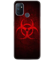 OnePlus Nord N10 Kılıf Silikon Desen Virus 1654