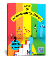 5-9 Yaş İçin Matematik Öğreten Kitap Seti (2 Süper Kitap)