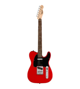 Squier 0373451558 Sonic Telecaster Elektro Gitar (torino Red - Laurel Klavye) Başlangıç Serisi Klasik Telecaster Twang Tonu Ve Siyah Pickguard