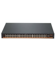 TIWOX TP-G4820-POE800W 48 PORT GIGABIT + 2X 1GB SFP UPLINK RACKMOUNT POE SWITCH