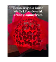Kırmızı Led Işıklı Kelebek Buketi A Kalite 24 Adet Kelebekli Sevgiliye/ Eşine vb Herkes İçin