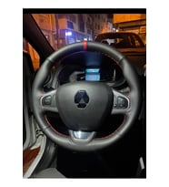 DİKİŞLİ DERİ DİREKSİYON KILIFI DAMARLI DERİ/NOKTALI DERİ/KIRMIZI YÜZÜKLÜ HIZLI KARGO