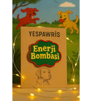 Enerji Köpek Arması - Dinamik ve Eğlenceli Bandana, Kıyafet ve Çantalara Uygun Ütüyle Yapışan Arma (Çok Renkli)