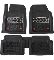Safir Volkswagen Transporter T5 T6 T7 Uyumlu Universal Derin Havuzlu Paspas Krom Karbon