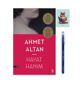 Hayat Hanım romanı - Ahmet Altan - (KALEM VE NOT DEFTERLİ) (Renksiz)