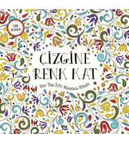 Çizgine Renk Kat - Her Yaş İçin Mandala