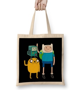 Finn Jake Bmo Adventure Time Bez Çanta Uzun Saplı