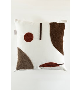 Koza Home Craft Multi Çok Renkli Soyut Desenli Kırlent 43 x 43 35304A