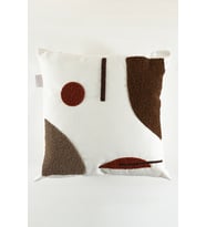 Koza Home Craft Multi Çok Renkli Soyut Desenli Kırlent 43 x 43 35304A