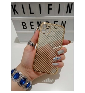İphone 11 Karbon Fiber Kılıf Modeli