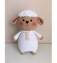Tombik Kuzu Amigurumi Organik Oyuncak