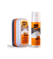 Blinksport Spor Ayakkabı Temizleme Süngeri 75 ml Beyaz Renkli Spor Deri Ve Kumaş Ayakk. Boyası 75 ml 2'li Set