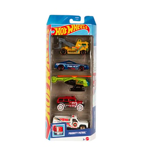 Hot Wheels Beşli Araba Seti Priority Patrol Jkg09
