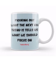 Mark Zuckerberg Quotes   Entrepreneurs Motivation İnspiration Success Work Gifts Kupa Bardak Porselen