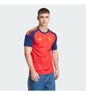 adidas JN4390 RFEF H JSY İspanya 26 İç Saha Forması (Kırmızı)