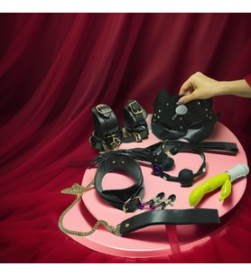 FANTEZİ GAME BDSM 12 PARÇALI ESARET SET