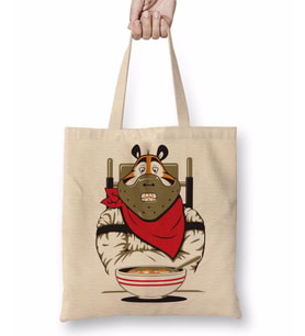 Tahıl Katili Totoro Bez Çanta Uzun Saplı