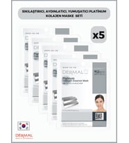Dermal Sıkılaştırıcı, Aydınlatıcı, Yumuşatıcı Platinum Kollajen Maske 23 Gr 5 Adet