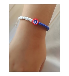 Captain America Çocuk Bilekliği