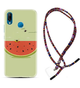 Huawei P20 Lite Mate 10 20 Lite Pro P40 Lite KılıfBoyun Asklı Rasta Silikon Woohoo 1373