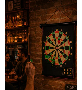 Katlanabilir Manyetik Dart Oyunu Zararsız Dart Okları ile Güvenli Eğlence