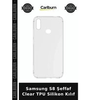 Samsung S8 Şeffaf Clear TPU Silikon Kılıf Cihaz Aksesuarı Arka Kapak Cep Koruyucu
