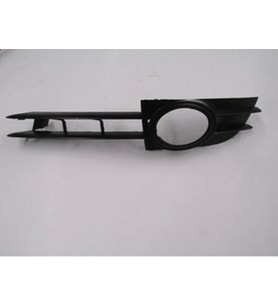2005-2009 Audi A6 Sis Lamba Kapağı Sol Siyah Sis Delikli (Dizel)(Tüv)(Tyg) (Adet) (Oem No:4F08076810