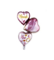 BRİDE 3LÜ KALP FOLYO BALON