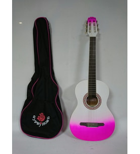 Valencia Grc1kpub Klasik Gitar Mor Gypsy Rose Set