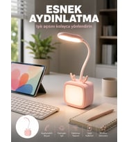 Şarj Edilebilir LED Masa Lambası Kablosuz Taşınabilir Gece Lambası