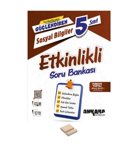 5.Sınıf Güçlendiren Sosyal Bilgiler Etkinlikli Soru Bankası ve Telefon Standı
