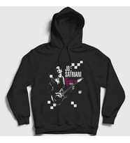 Presmono Unisex Siyah Tour Gitarist Hediye Joe Satriani Kapüşonlu Sweatshirt 551911tt