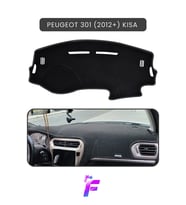 PEUGEOT 301 (2012+) Kısa Kasa Uyumlu Torpido Örtüsü Çatlama ve Isıya Karşı Tam Koruma T84